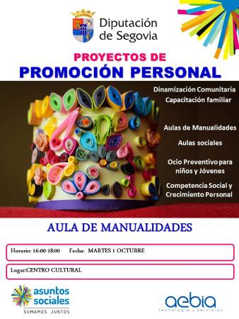 Imagen COMIENZO DEL CURSO DE LOS PROYECTOS DE PROMOCIÓN PERSONAL.. 2019-20