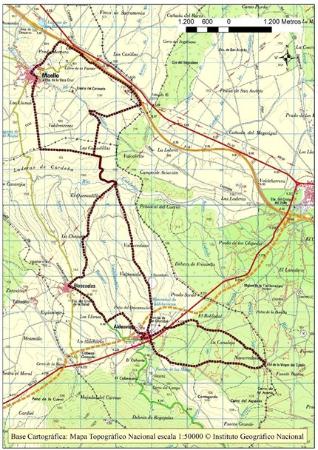 Imagen RUTAS ENTRE LOS PUEBLOS DE LA MANCOMUNIDAD