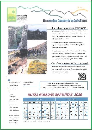 Imagen Rutas Guiadas gratuitas 2016