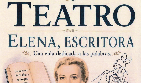 Imagen TEATRO, ELENA ESCRITORA. 23 DE MAYO, A LAS 19:00 HRAS. EN EL CENTRO CULTURAL