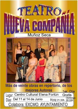 Imagen TEATRO NUEVA COMPAÑÍA MUÑOZ SECA. 11, 12, 13 Y 14 DE JUNIO