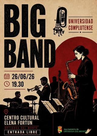 Imagen ACTUACIÓN DE LA BIG BAND UCM. VIERNES, 26 DE JUNIO, A LAS 19:30 HR.