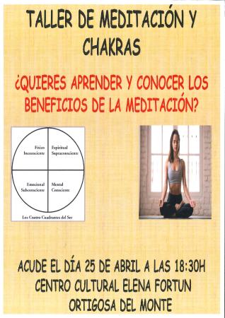 Imagen TALLER DE MEDITACIÓN Y CHAKRAS