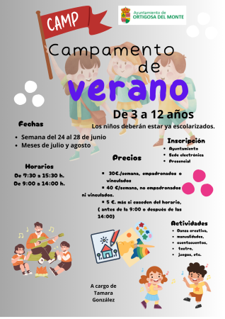 Imagen CAMPAMENTO DE VERANO 2024